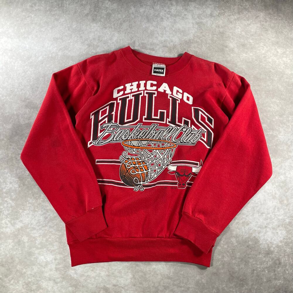 90's Chicago Bulls Basketball Jordan Pippen Sweatshirt